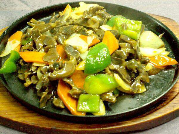 Лунзян - 131 Желудки на сковороде