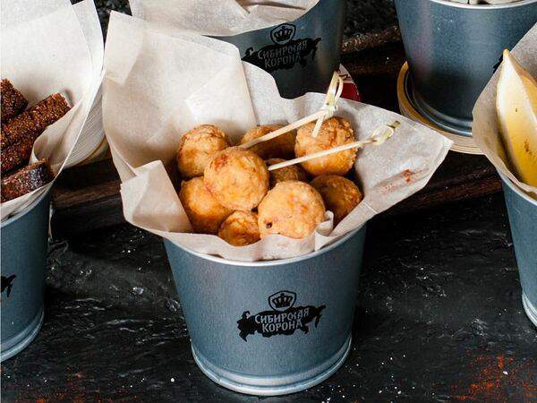 Сибирская Корона - Сырные шарики с ветчиной