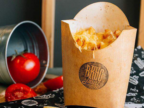 Вкус улиц - Картоха L с сыром моцарела