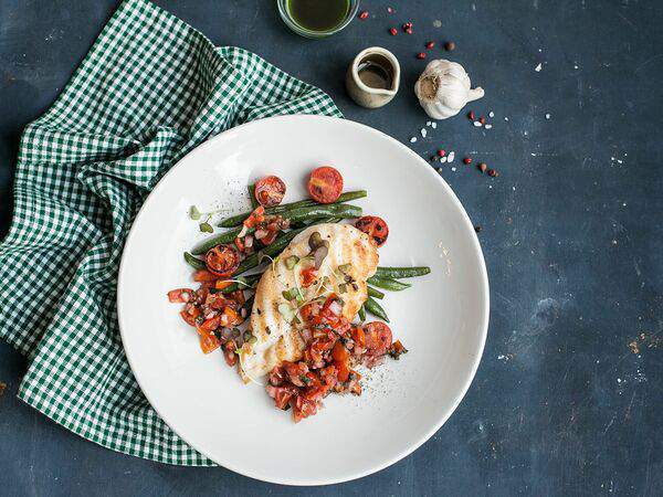 Osteria Mario - Куриная грудка с овощами