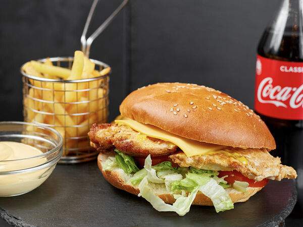 Лаваш - Комбо Чикенбургер