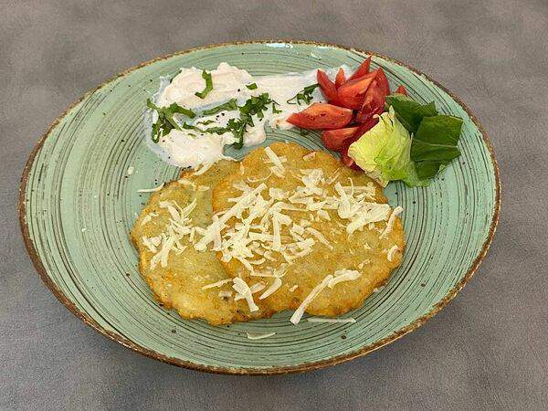 Vegan Friends - Картофельные оладьи со сметанкой