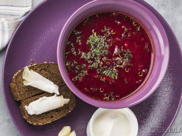 Кофейня №1 - Борщ с салом