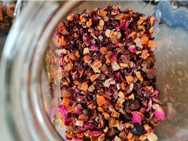 Свежее зерно - Чай Весёлый Фрукт с клубникой