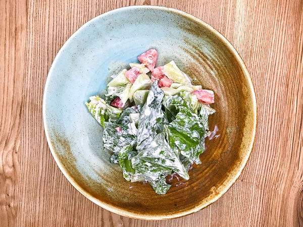 Голый Повар - Салат Овощной со сметаной