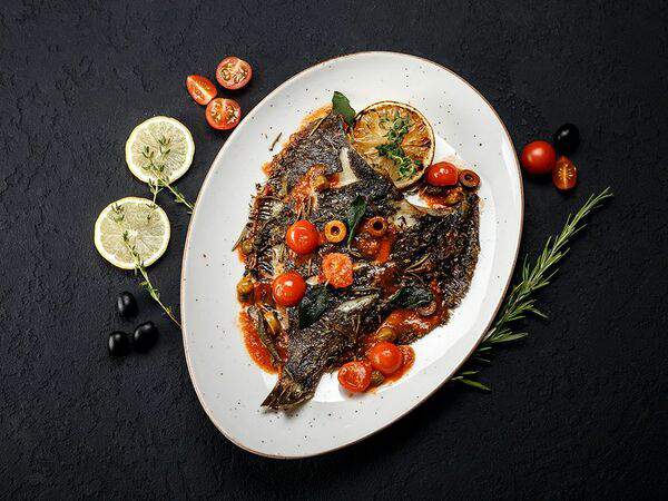 Паста-Паста - Камбала запеченная