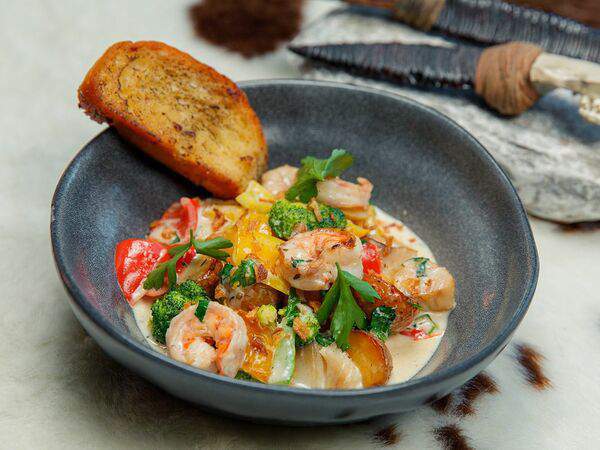 Викинги - Северное жаркое с треской в сливочном соусе