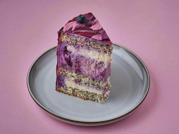 Manick Cakes - Торт Черника-Кокос-Мак