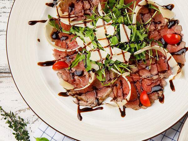 Роял пицца - Карпаччо из говядины