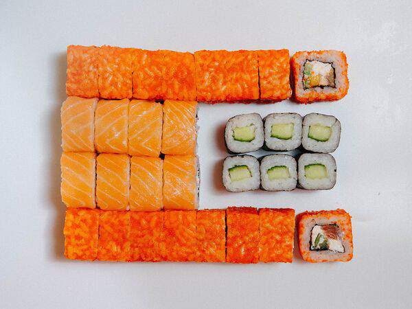 Роллы на районе - Набор Много лосося!