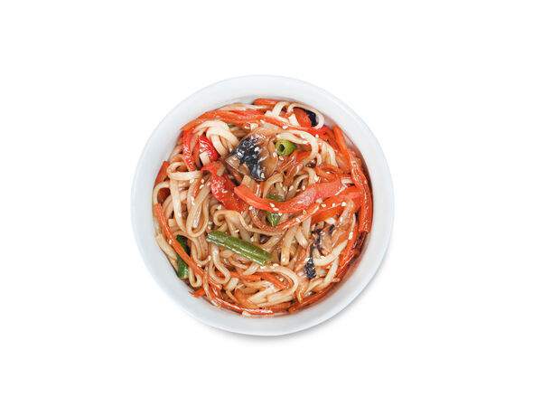 Imperator Food - Овощи под остро-сладким соусом с лапшой удон