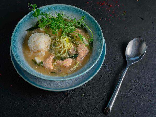 Macarena - Суп с лососем