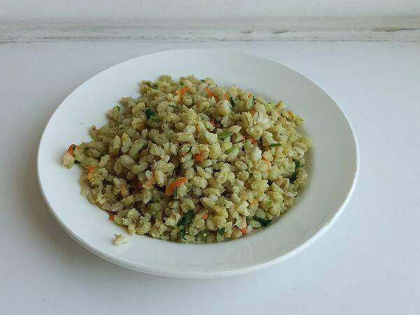 Обеды на Баррикадной - Постный плов с шампиньонами