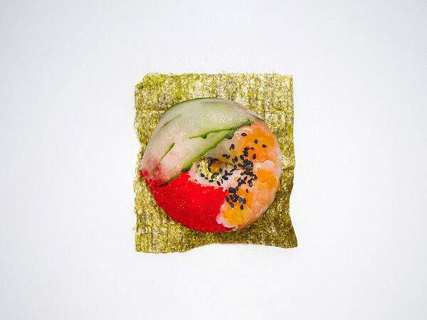 Монстры вкуса - Суши пончик с креветкой