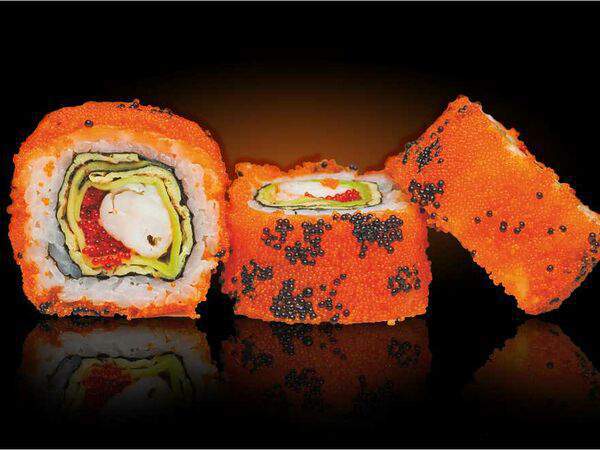 Gray Goose cafe - Zen с Тигровой креветкой и свежим лососем