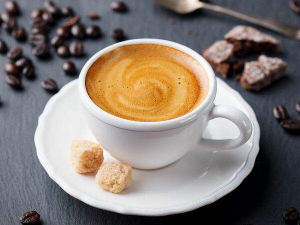 Еда и кофе - Эспрессо