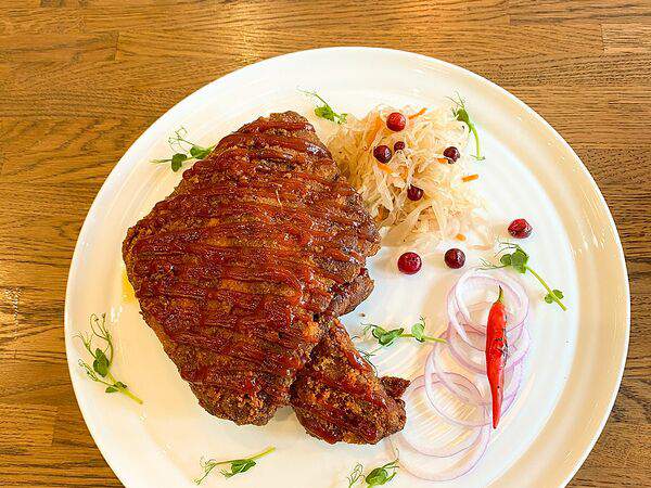 Учительская - Свиные ребра в соусе барбекю