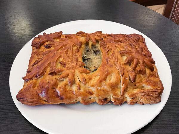 Штолле - Пирог с картофелем и грибами