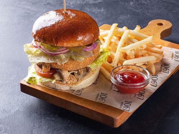 Паб 1067 - Бургер вегетарианский