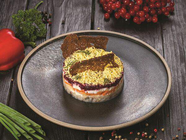 Хлебные истории - Салат Сельдь под шубой