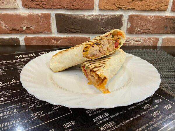 Meat Club - Шашлык в лаваше из cвинoй шейки
