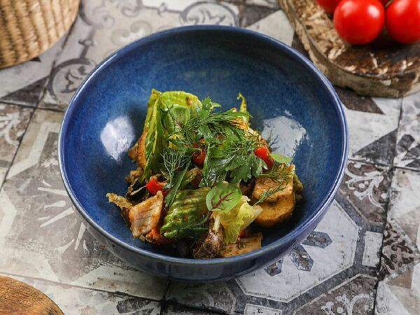 Счастье - Салат с кальмаром