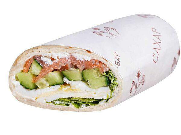 Сахар - Тортилья с лососем