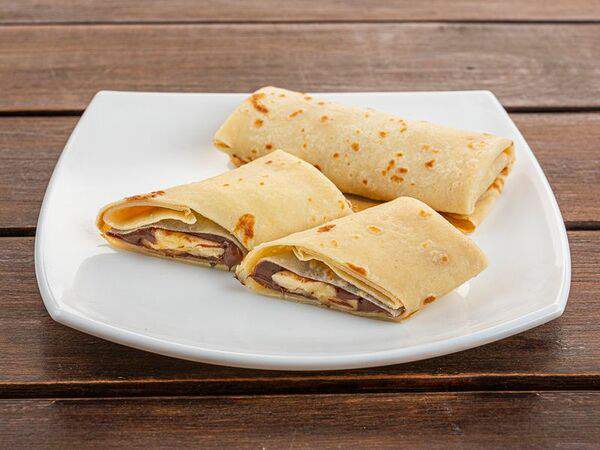 Столовочка - Блины с нутеллой и бананом