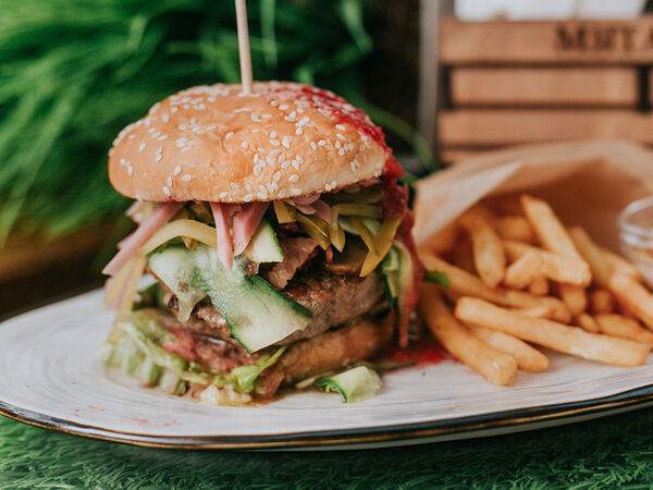 Мята Lounge - Бургер Джоконда