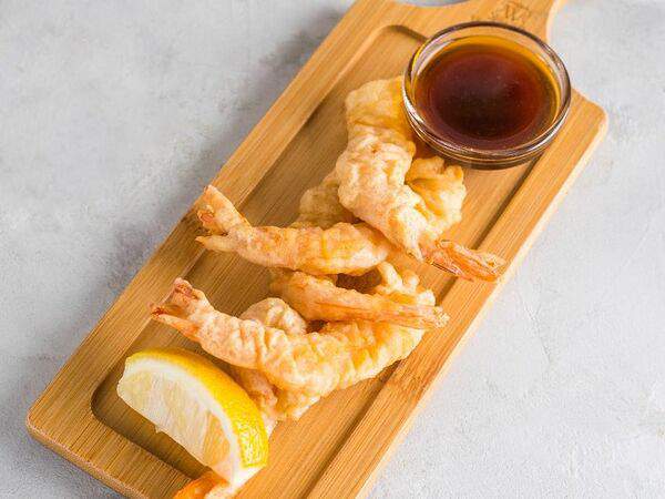 Яем - Креветки в темпуре