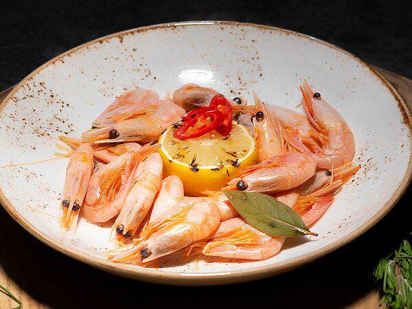 Прожарка - Креветки отварные