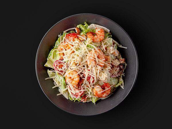 Noodle Wok & Pasta - Салат Цезарь с креветками