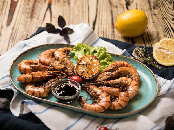 Сентропе - Креветки королевские жареные