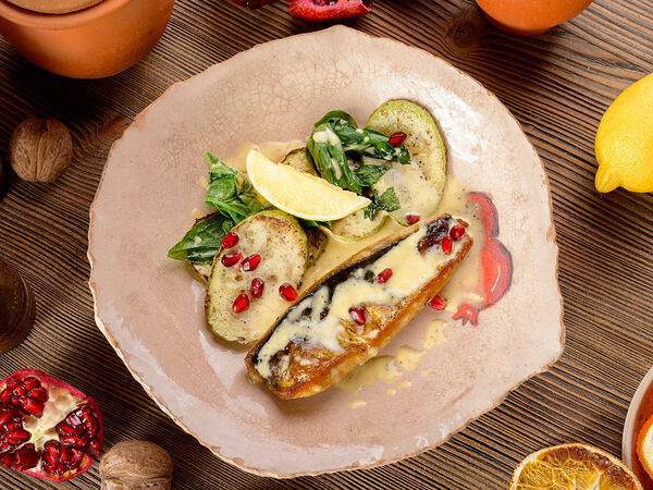 Пури-пури - Филе скумбрии в сливочном соусе