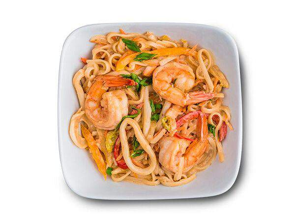 Om nom nom - Вок с морепродуктами