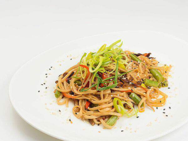 Саюри - Рисовая лапша с говядиной