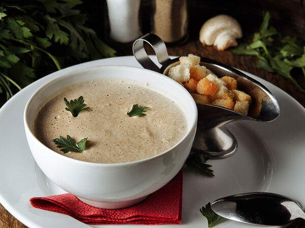 Вобла - Крем-суп из грибов