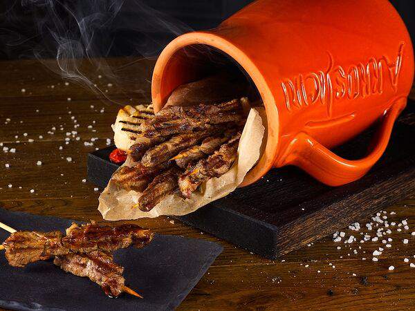 Семейное кафе Бамбинополь - Арростичини с барашком