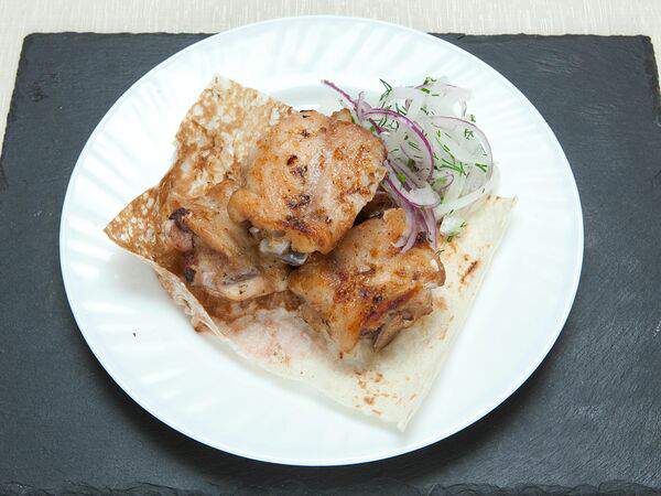 Причал - Шашлык из куриных бедер