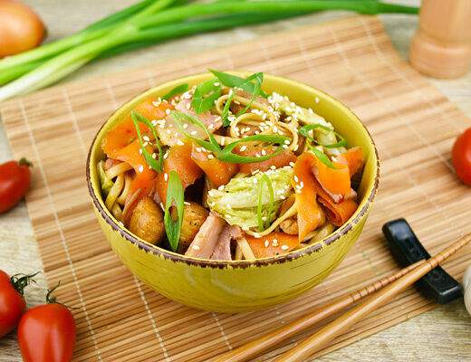 Палки-Скалки - Удон с копченостями