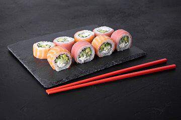 Sushiman - Радуга с тунцом и лососем