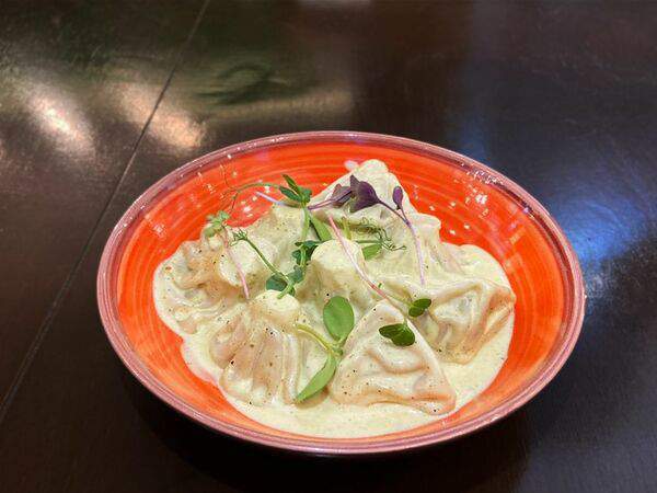 Южане - Мини-хинкали в сырном соусе