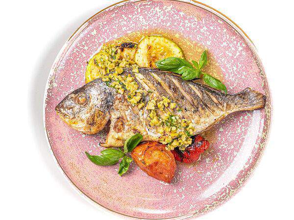 Мамини - Дорада на гриле