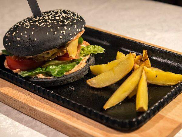 Корчма Диканька - Черный бургер