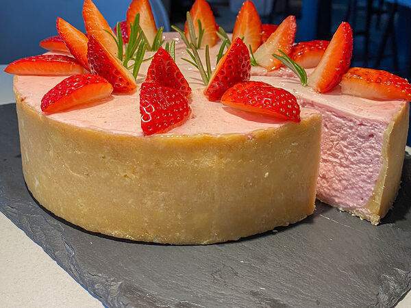 Золотой гребешок - Клубничный чизкейк