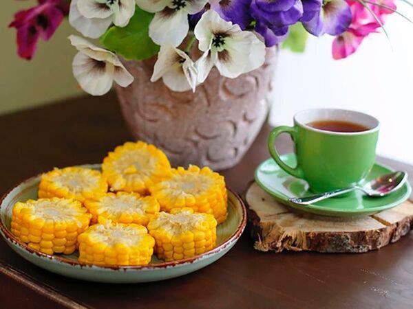 Хачапури Мадлиани - Кукуруза вареная