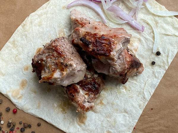 Пицца Mafia - Шашлык из cвинoй шеи