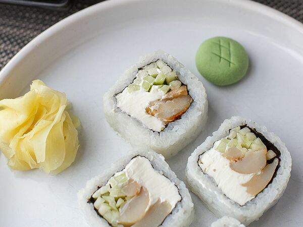 Per se - Фирменный ролл с диким гребешком