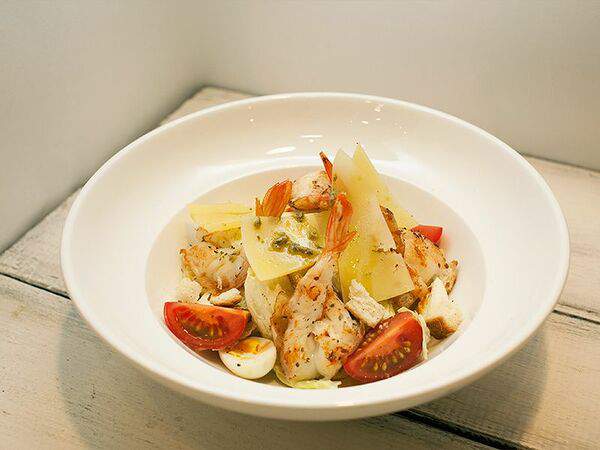 Cookushka coffee - Цезарь с тигровыми креветками