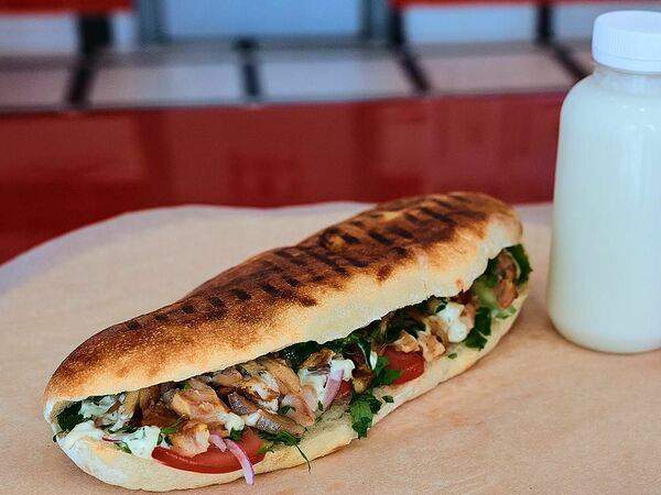 Пекарня шаурма - Шаурма в лепешке c говядиной